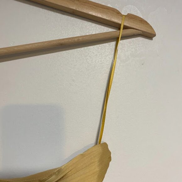 Joie Mustard Silk Women's Ruched Blouse Size S/P - Picture 7 of 10